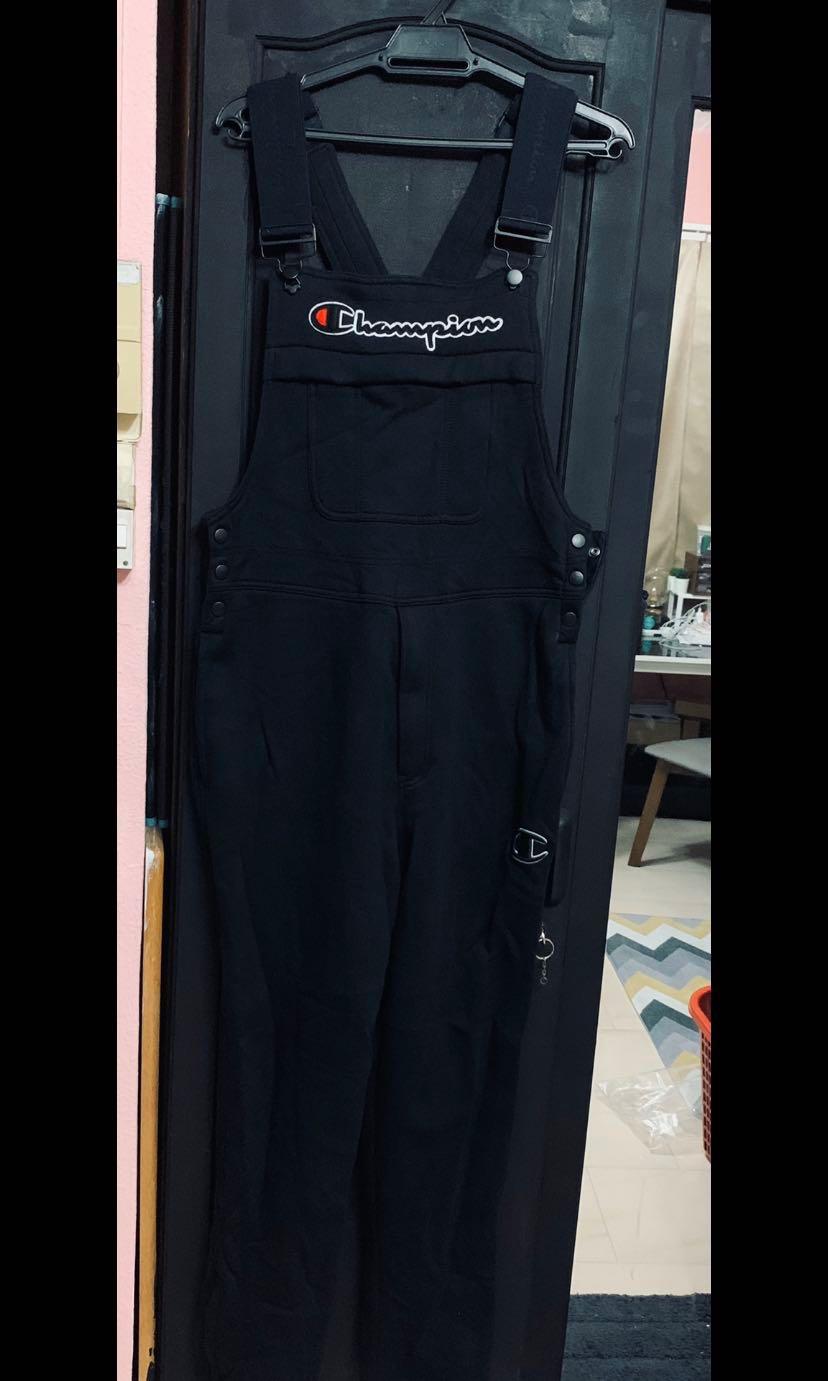 Champion reverse weave deals super fleece 3.0 overalls