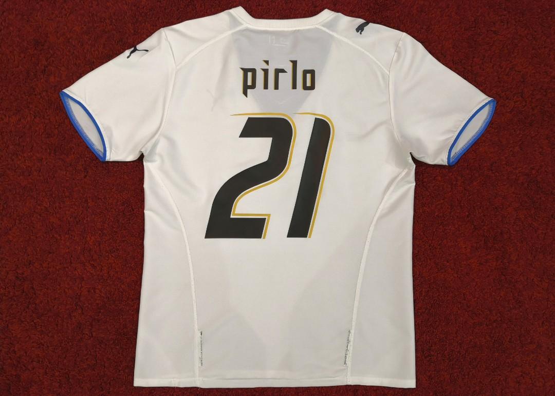 CLASSIC ITALY AWAY JERSEY 2006 with ANDREA
