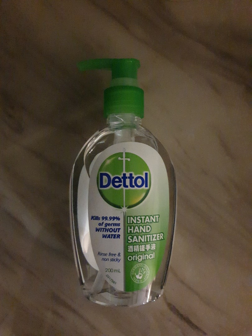 Dettol hand sanitizer, Babies & Kids, Bathing & Changing, Diapers & Baby Wipes on Carousell