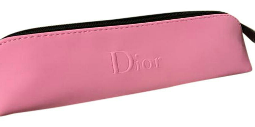 Dior baby pink pencil case/makeup pouch, Women's Fashion, Jewelry &  Organisers, Accessory holder, box & organisers on Carousell