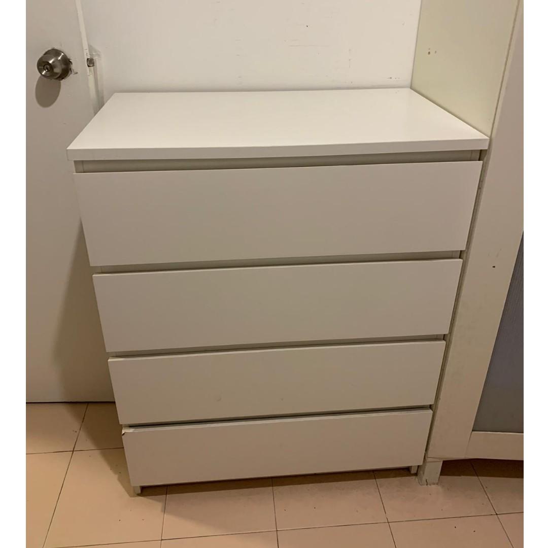 Drawer Malm Ikea Furniture Shelves Drawers On Carousell