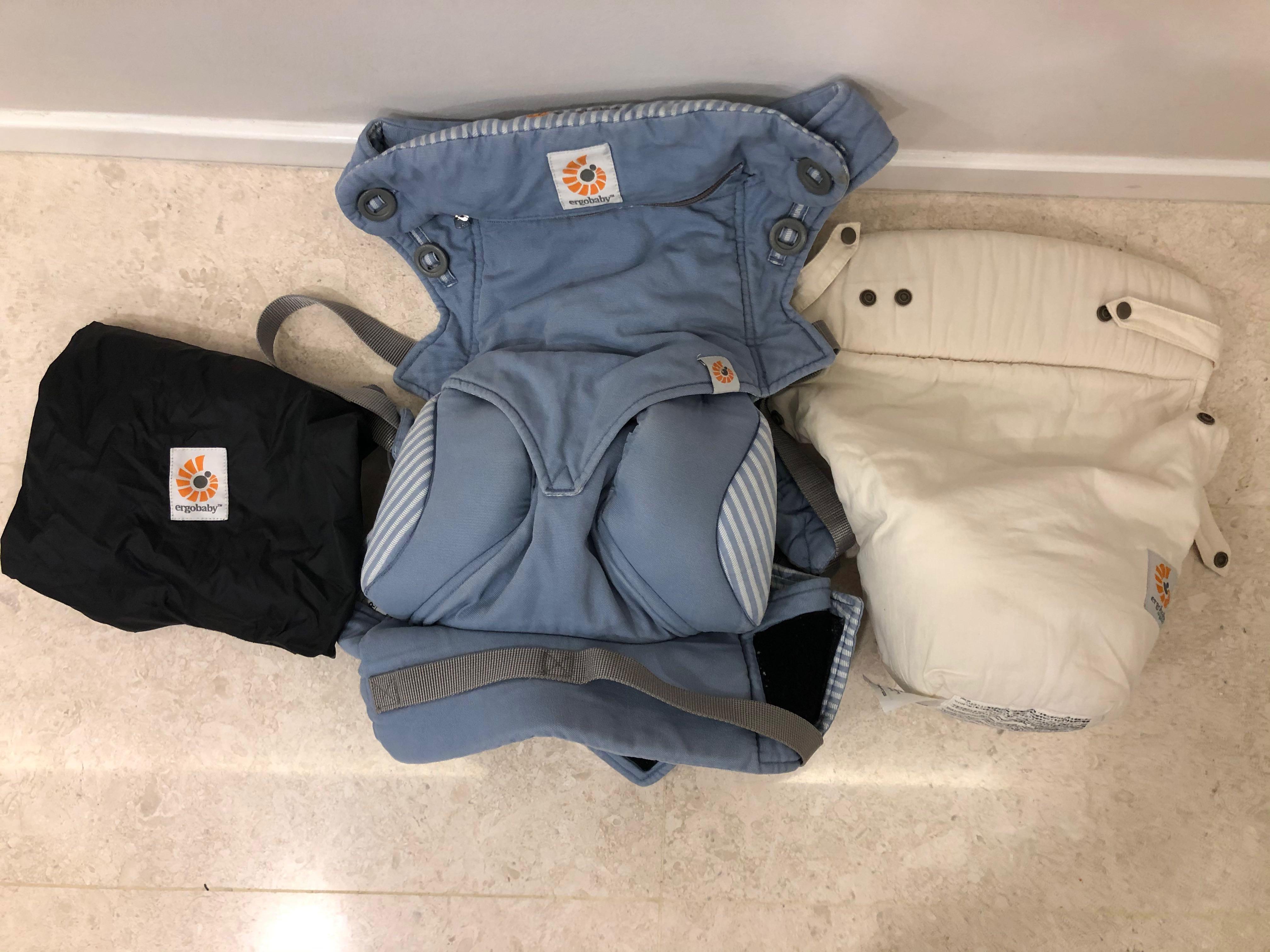 Ergobaby azure blue deals