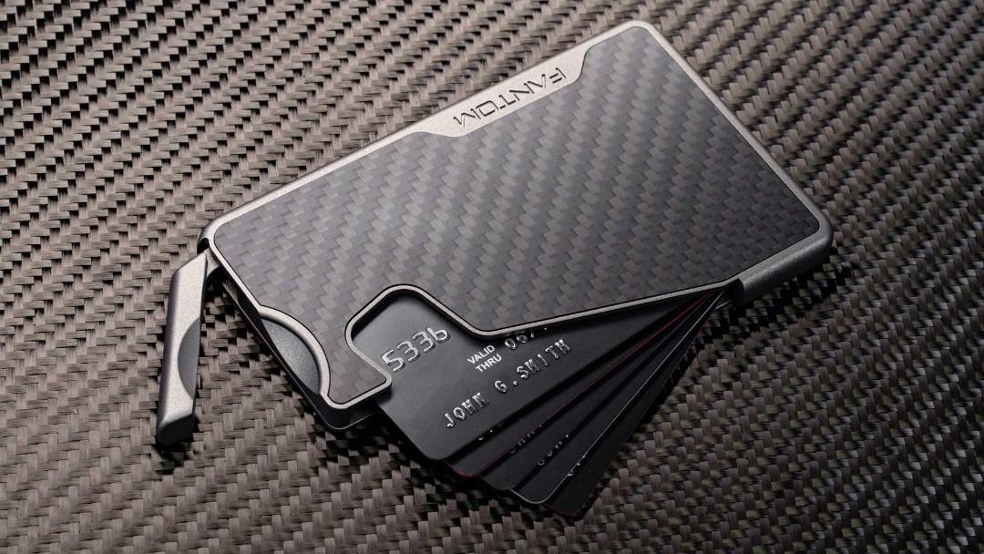 Fantom 10 Wallet Carbon Fiber  Titanium Clip, Men's Fashion, Watches   Accessories, Wallets  Card Holders on Carousell