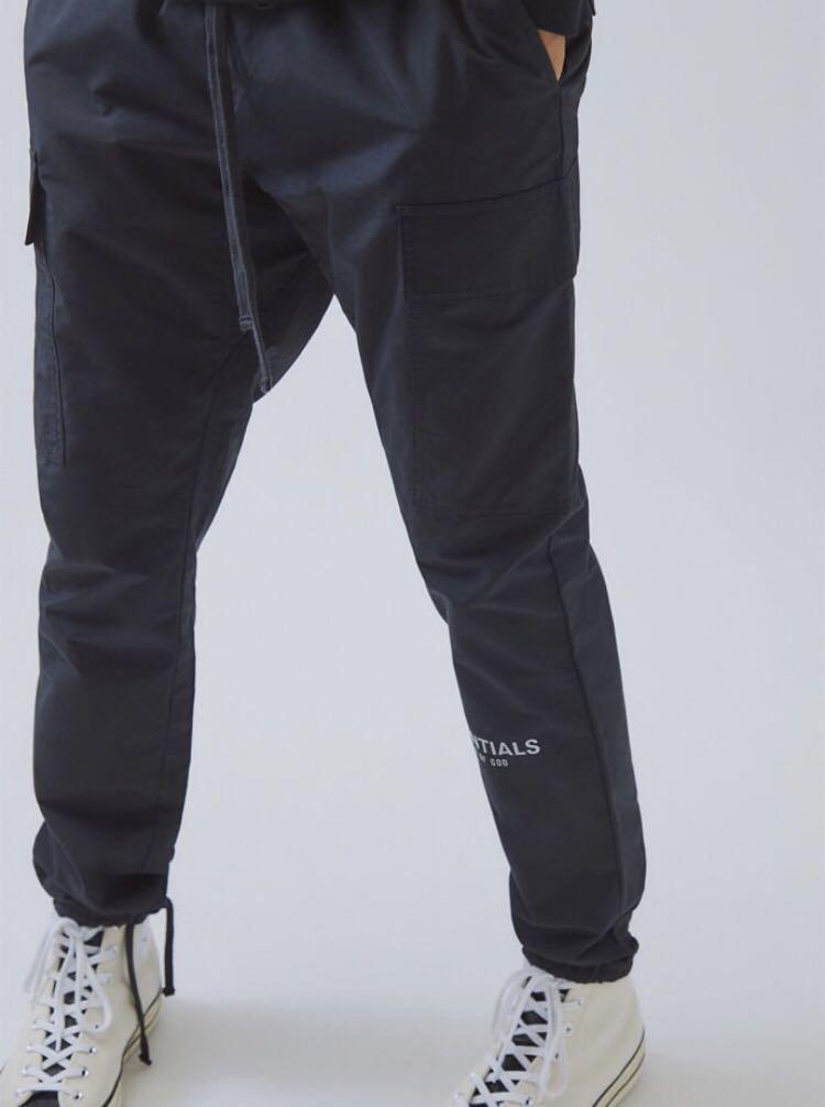 fear of god essentials cargo pants