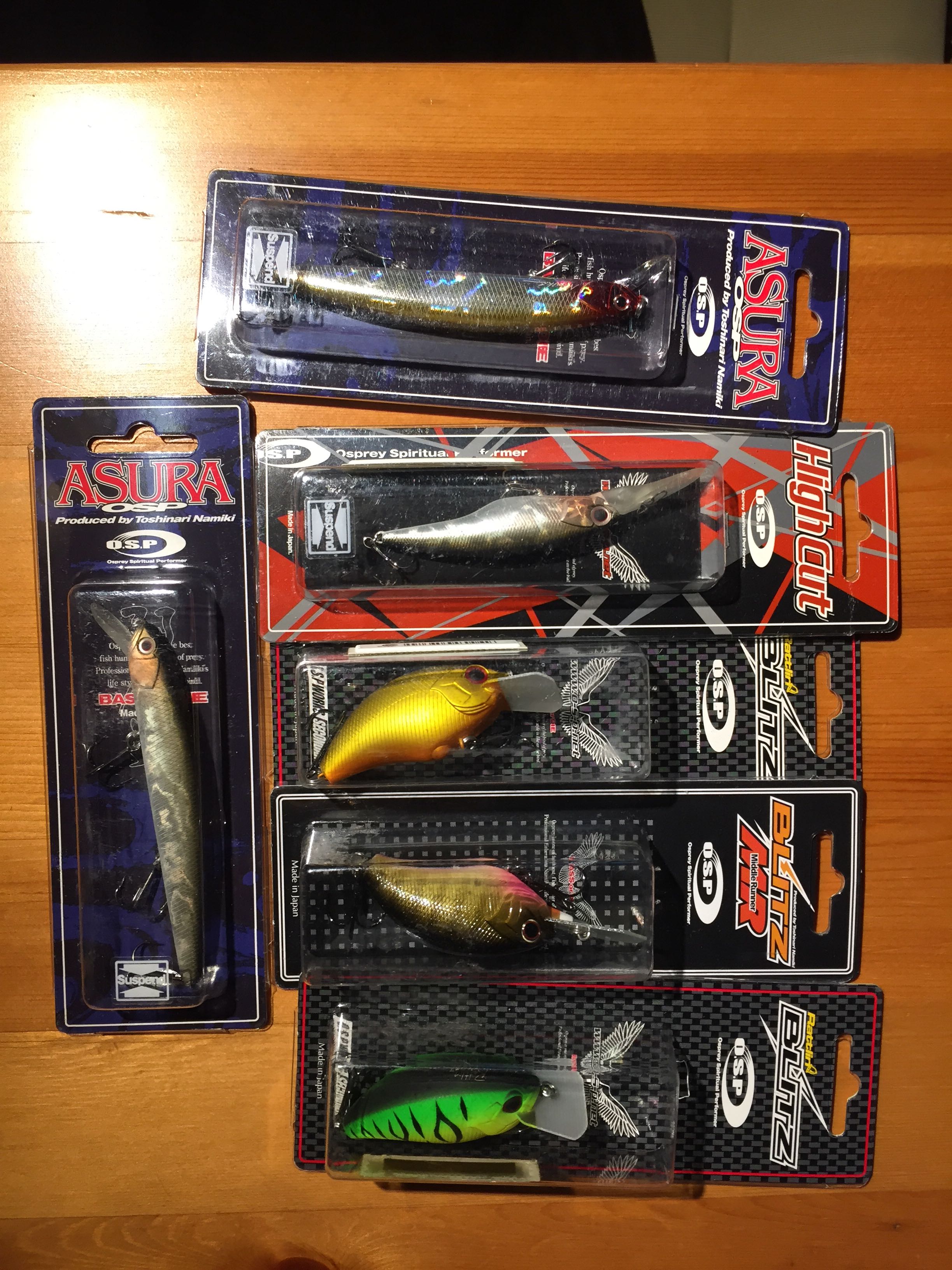 OSP LURES MADE IN JAPAN, Hobbies & Toys, Collectibles & Memorabilia,  Vintage Collectibles on Carousell