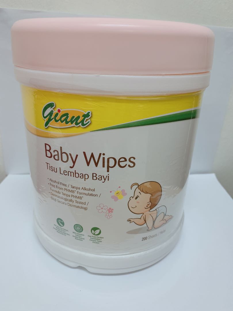 Giant shop baby wipes