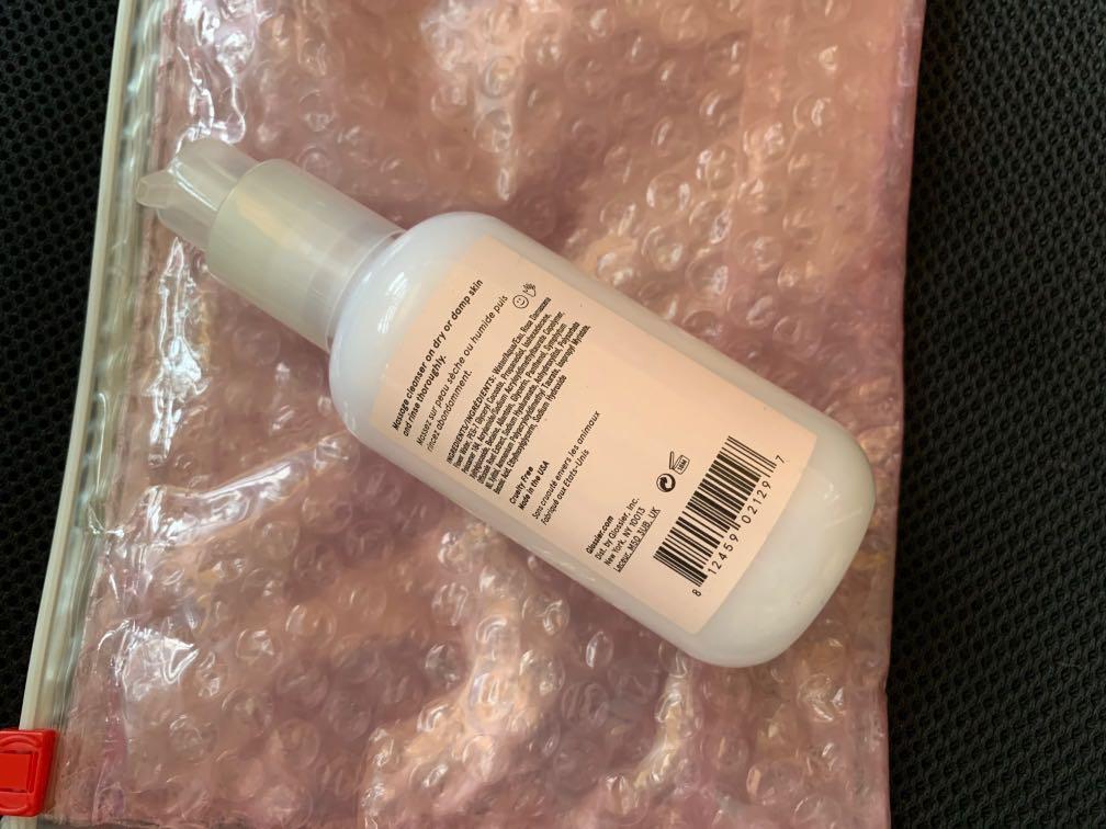 Glossier milky jelly cleanser conditioning face wash (Category: Face Care) located in Quezon City. Submitted by lovingsh0pping (Listing ID 263584792, Image 2). Description: 75-80% left Used a few times Authentic Pouch not included.