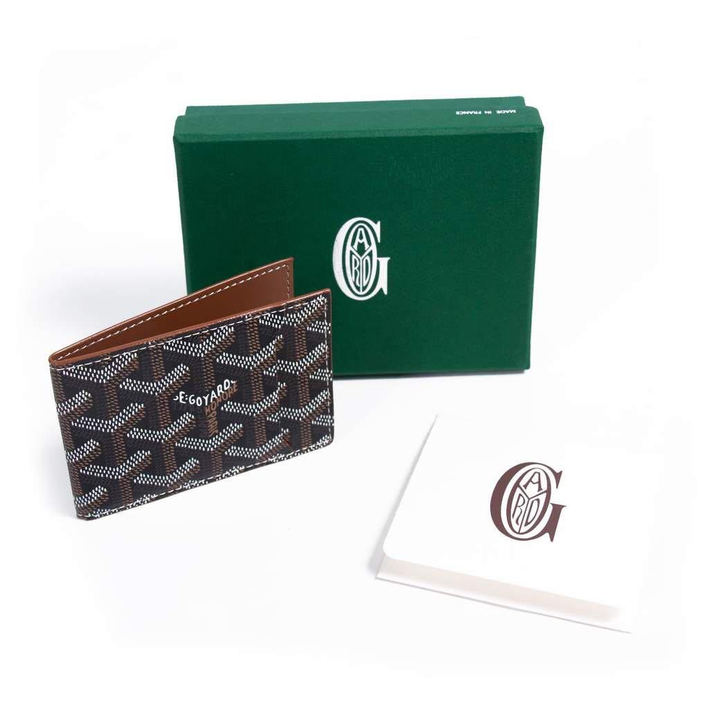 Goyard Victoire Wallet Goyardine Green