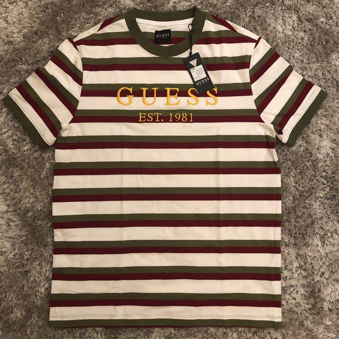 Guess Rod Striped T Shirt