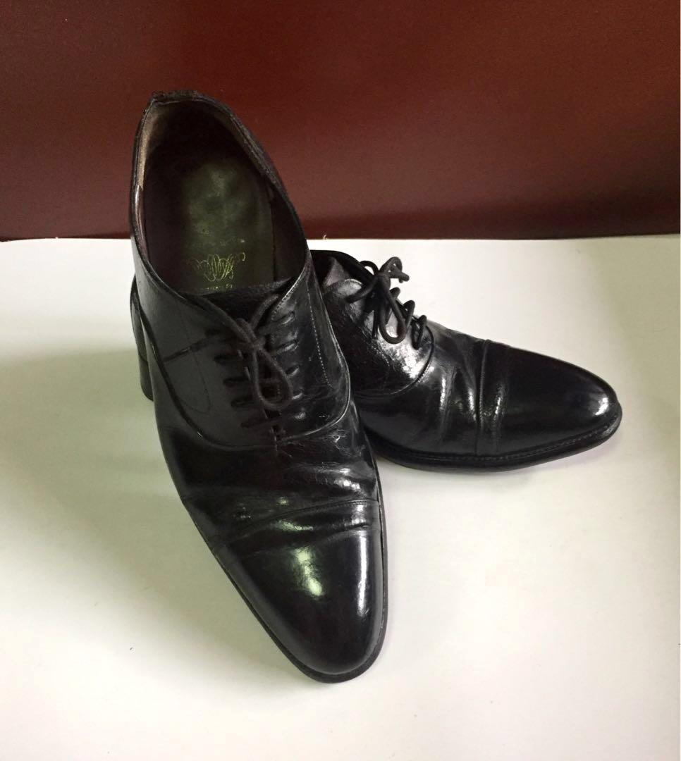 black leather mens dress shoes