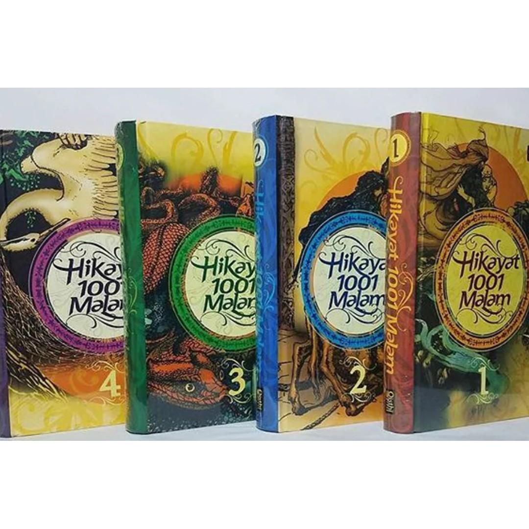 Hikayat 1001 Malam Set 1 4 Books Stationery Non Fiction On Carousell
