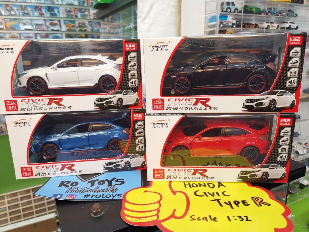 Honda Civic Type-R Im Maßstab 1:32, Modellauto Aus