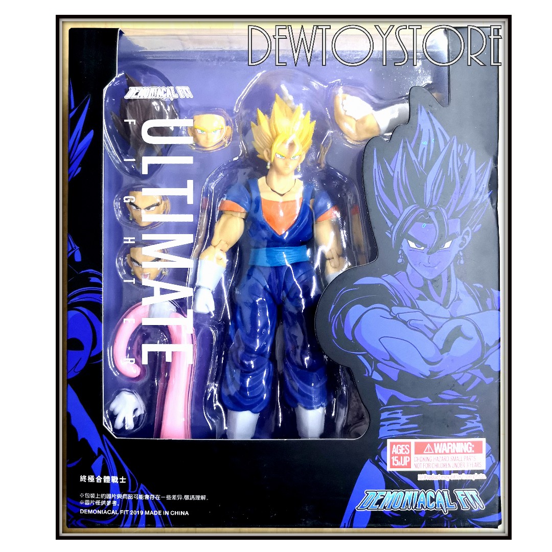 ⭐️ Demoniacal Fit 1/12 Scale Action Figure - Ultimate Fighter - Dragon Ball  Z SHF Style Vegetto / Vegito ⭐️