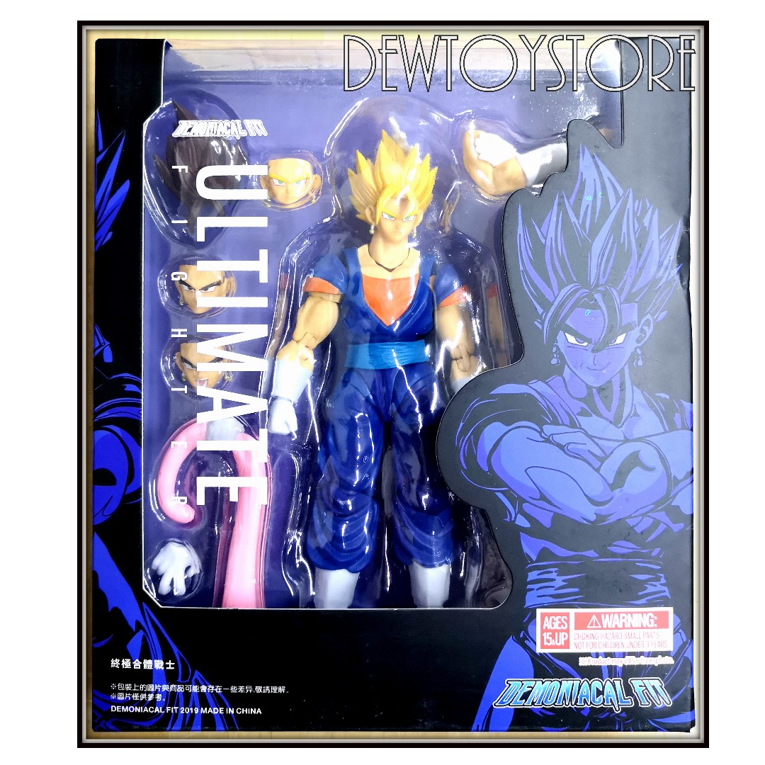 Demoniacal fit Ultimate fighter Vegito S.h.figuarts shf dragon ball,  Hobbies & Toys, Toys & Games on Carousell