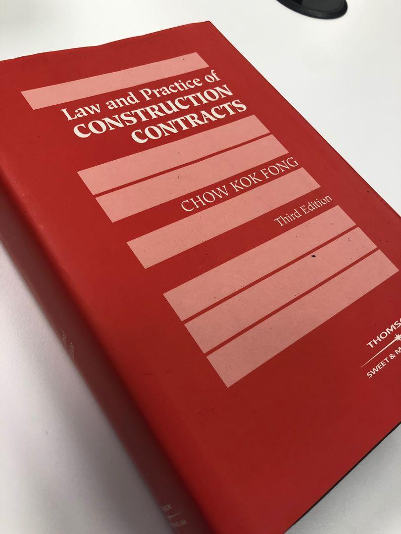 Law And Practice Of Construction Contracts Chow Kok Fong, Hobbies