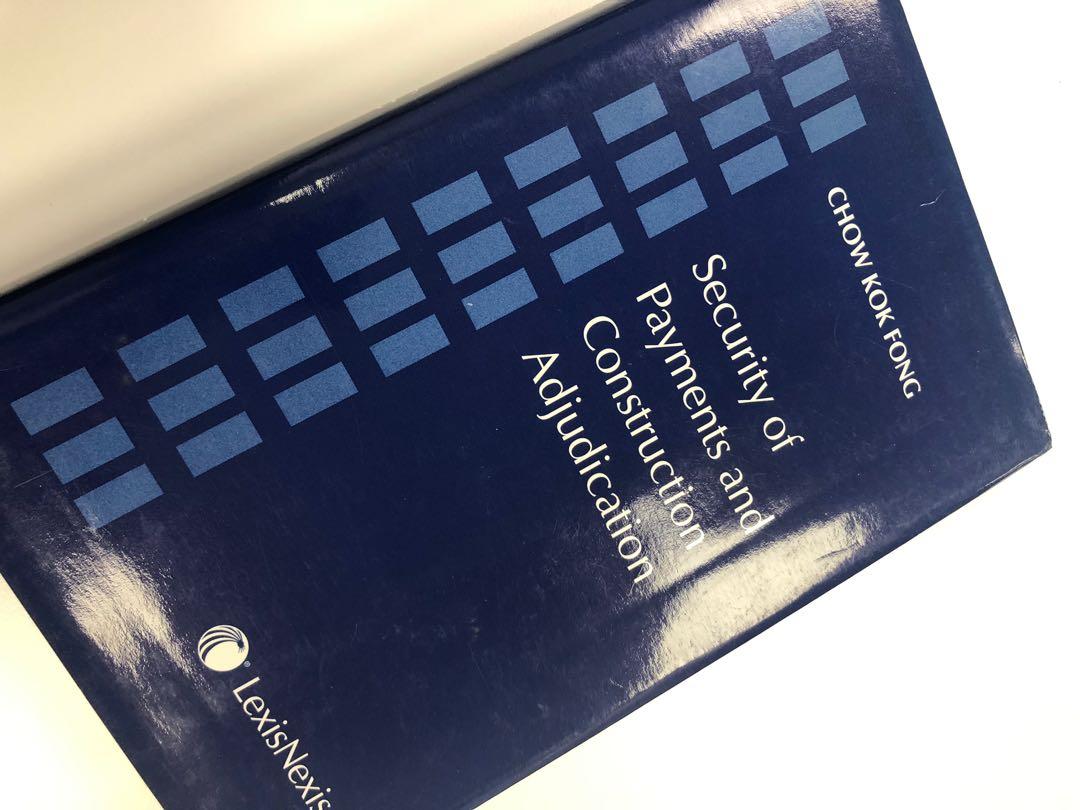 Law And Practice Of Construction Contracts Chow Kok Fong, Hobbies