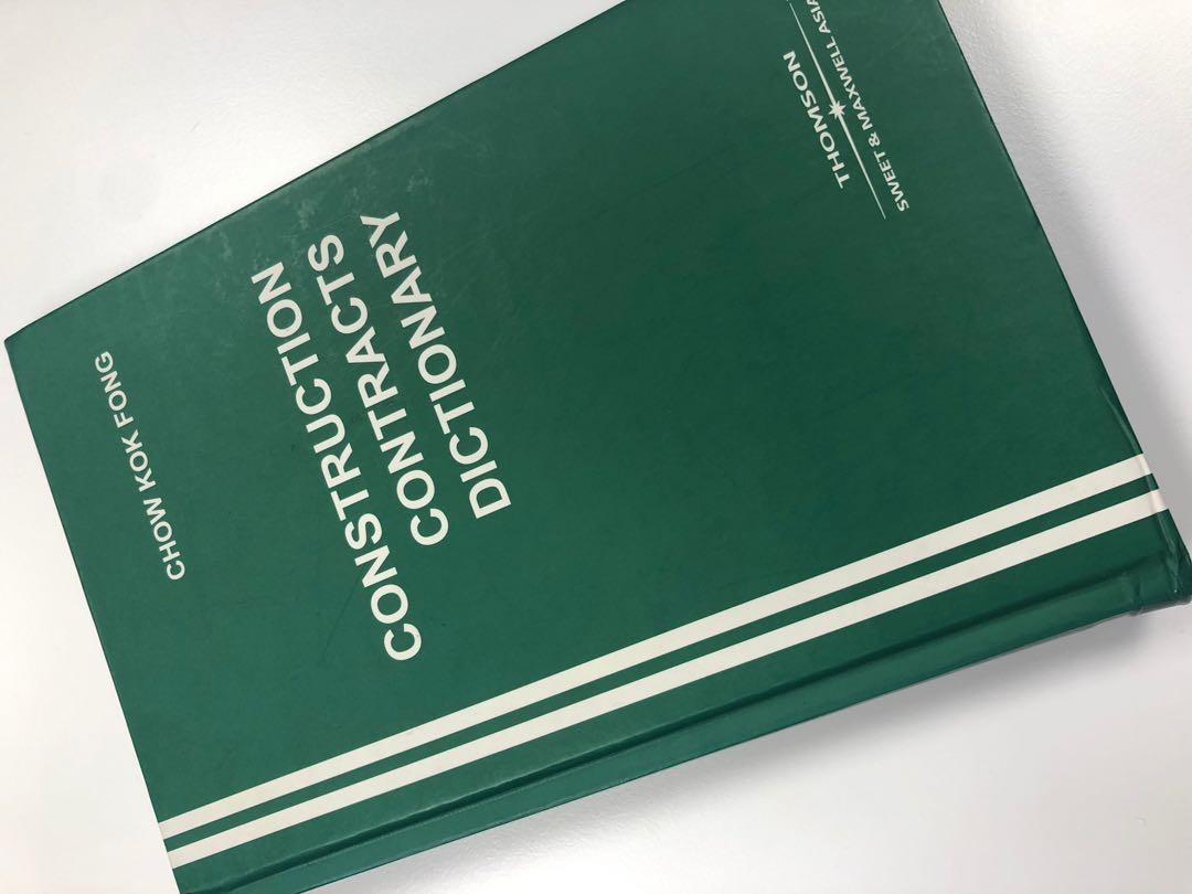 Law And Practice Of Construction Contracts Chow Kok Fong, Hobbies