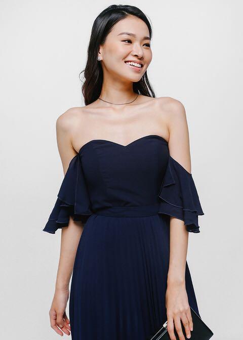 off shoulder bustier