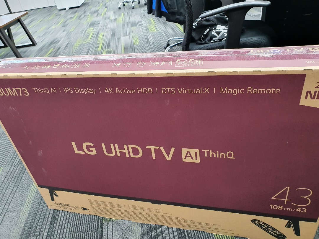 LG UHD TV 43UM7300 ThinQ AI