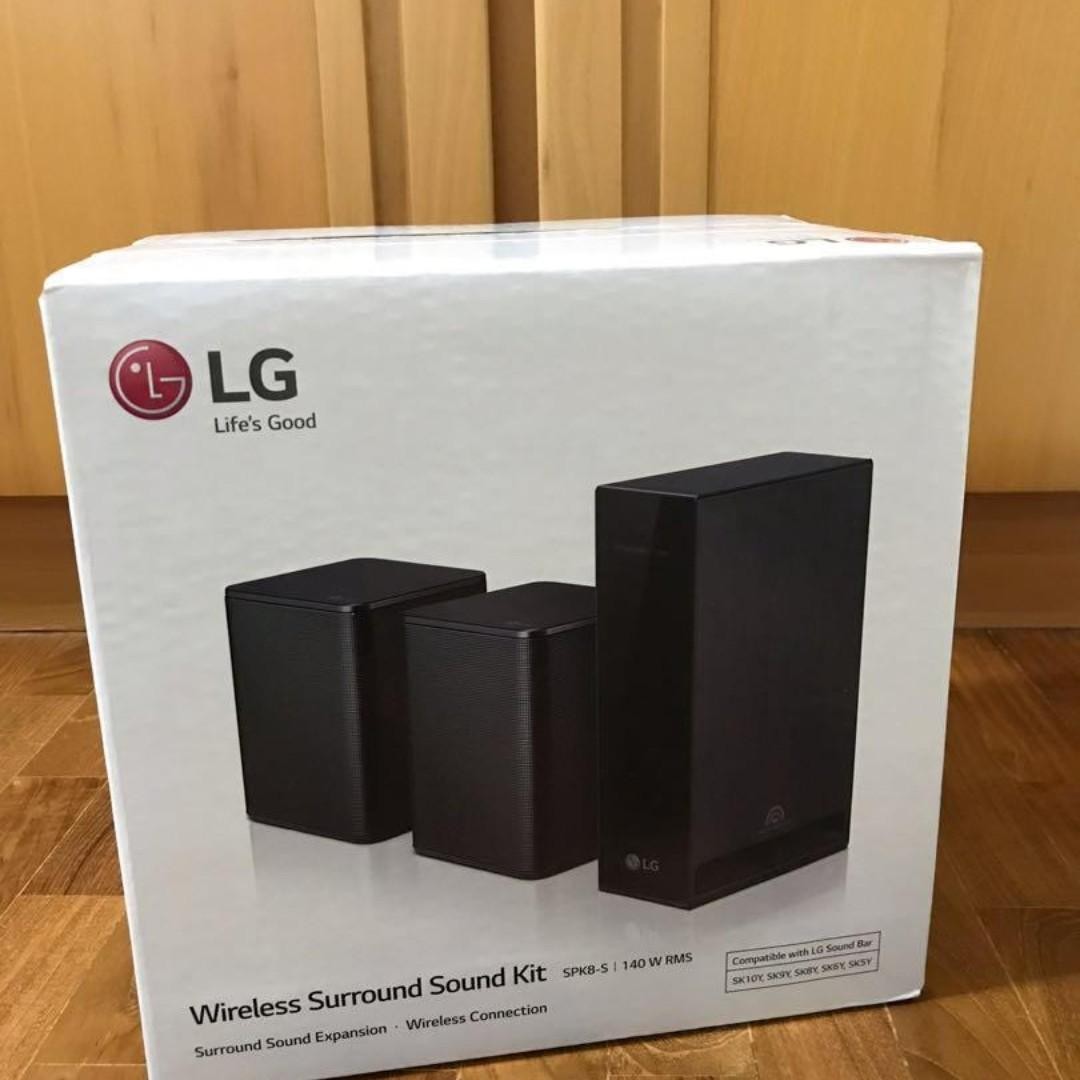 Lg wireless surround sound speakers sales