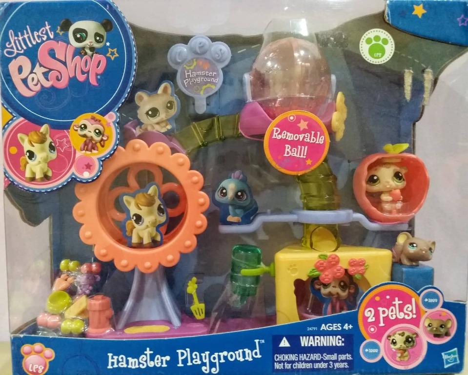 littlest pet shop hamster playground
