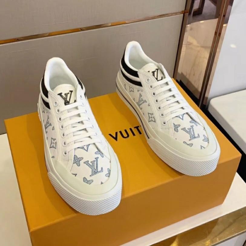 Sport Shoes LV louis Vuitton utk Ladies, Women's Fashion, Footwear, Sneakers  on Carousell