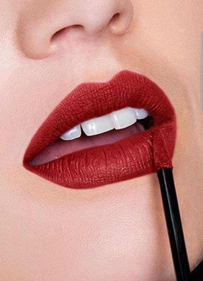 bn maybelline superstay matte ink liquid lipstick 50 voyager red lipstick free normal mail beauty personal care face makeup on carousell