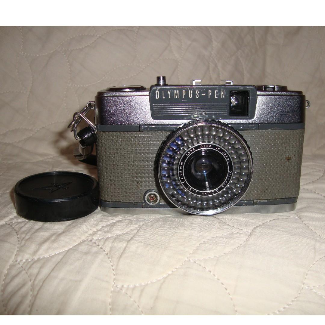 Olympus Pen Ee2 Analog Camera Half Frame 18x24 With Flash Photography Cameras On Carousell