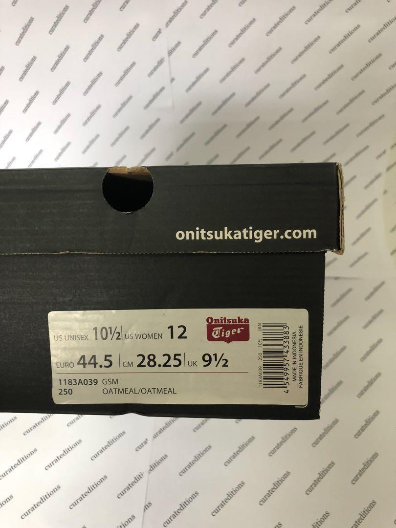 onitsuka tiger gsm oatmeal