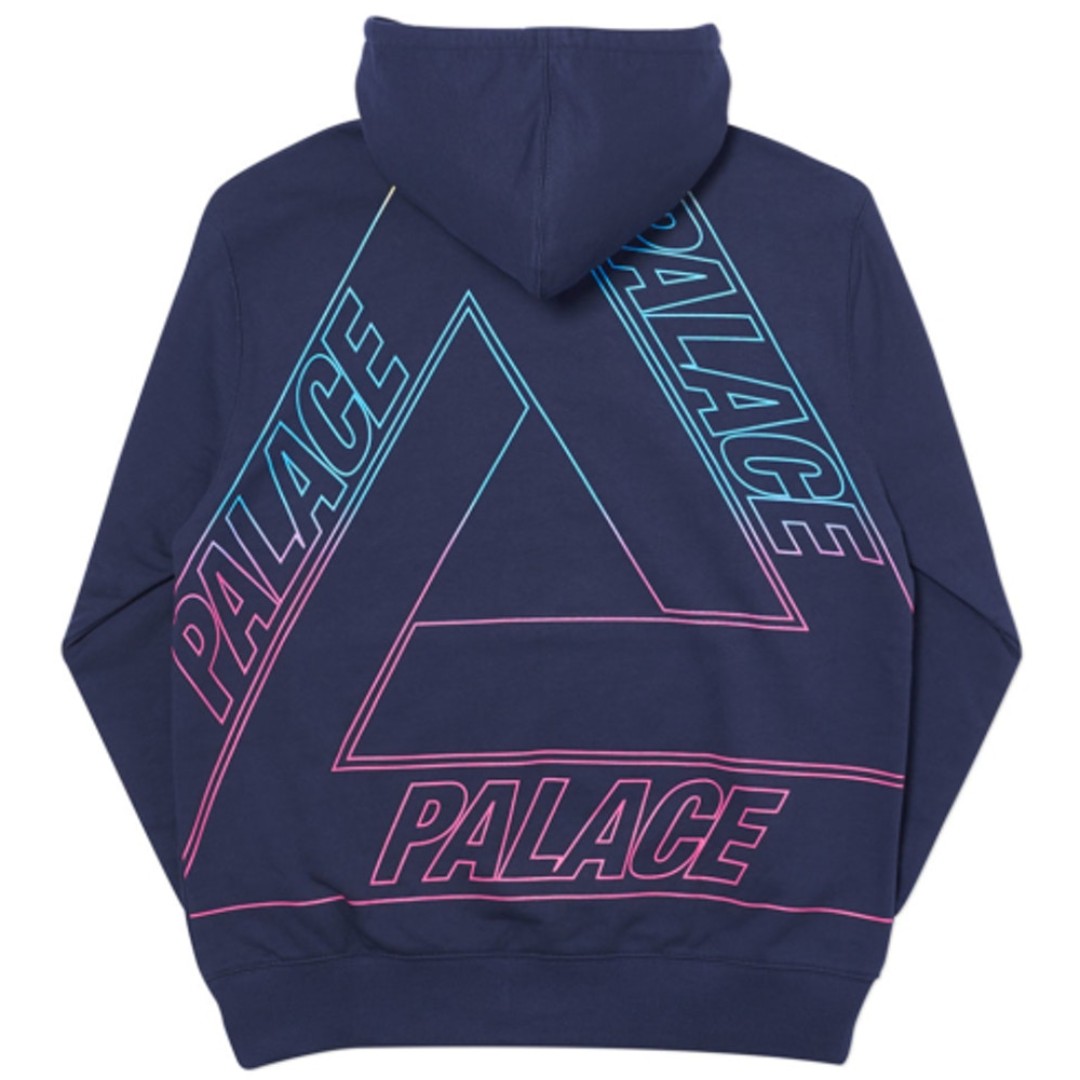 Palace linear triple fade hoodie clearance