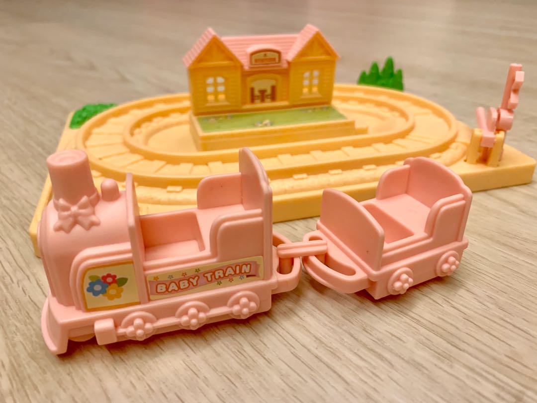 sylvanian families train set