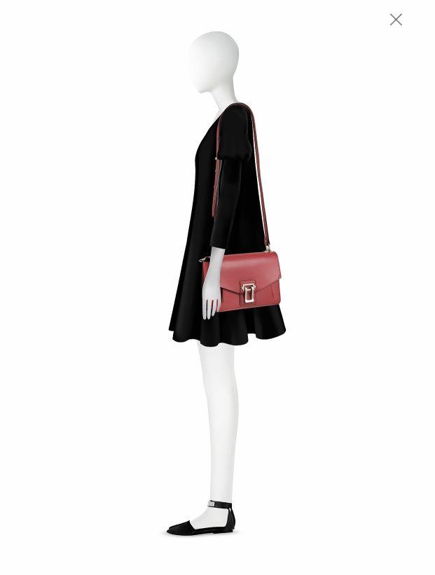 Hava leather 2024 shoulder bag