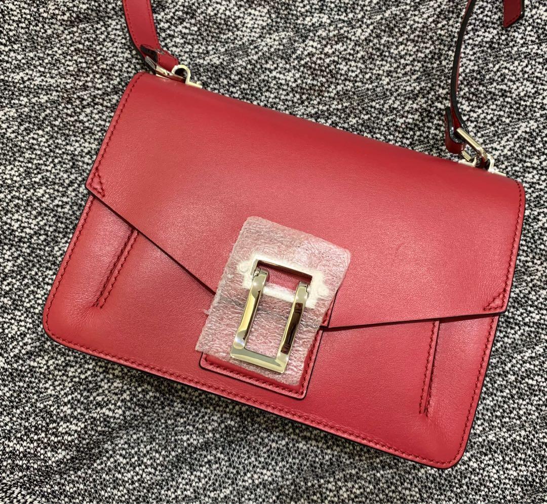 Hava leather shop shoulder bag