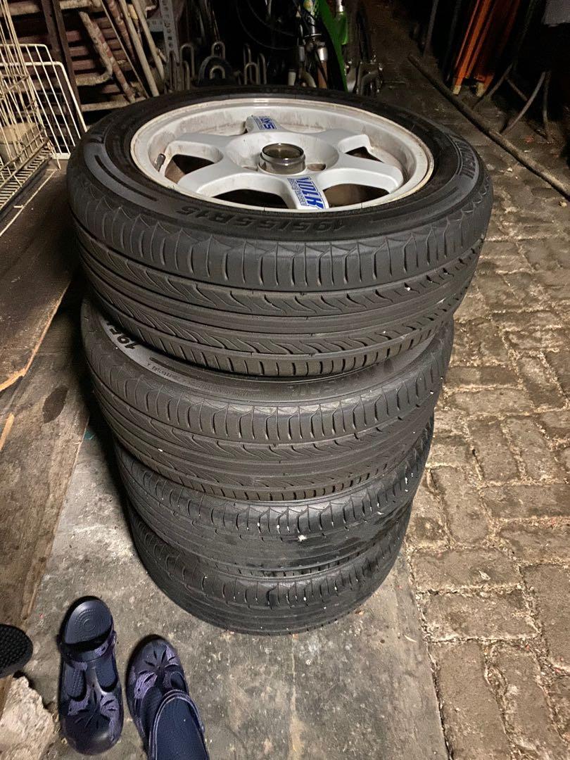 saiz tayar untuk rim 15 7.5jj