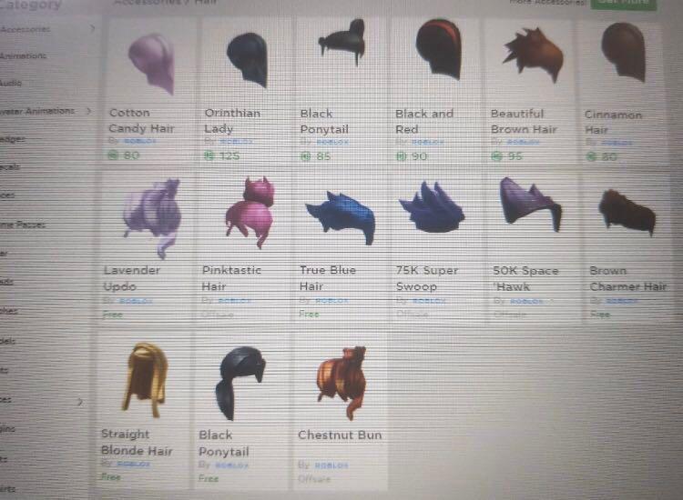 Roblox Account Everything Else On Carousell - cinnamon hair roblox cinnamon hair cotton candy hair