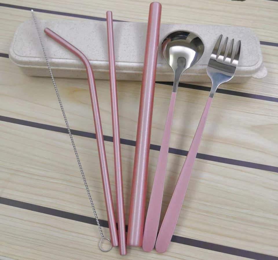 Stainless spoon and fork pastel colors (Category: Home Improvement Tools & Accessories) located in Cavite. Submitted by ms.lavander (Listing ID 263540641, Image 1). Description: 💜 Stainless spoon and fork and straw with pastel color with hard case. 💜 I Want to lessen the use and disposal of plastic spoon and fork, this is one of the things I thought would help make it happen and I want to share it with you. 💜 Available colors: pastel blue past