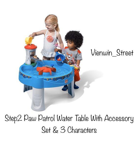 paw patrol water table toys