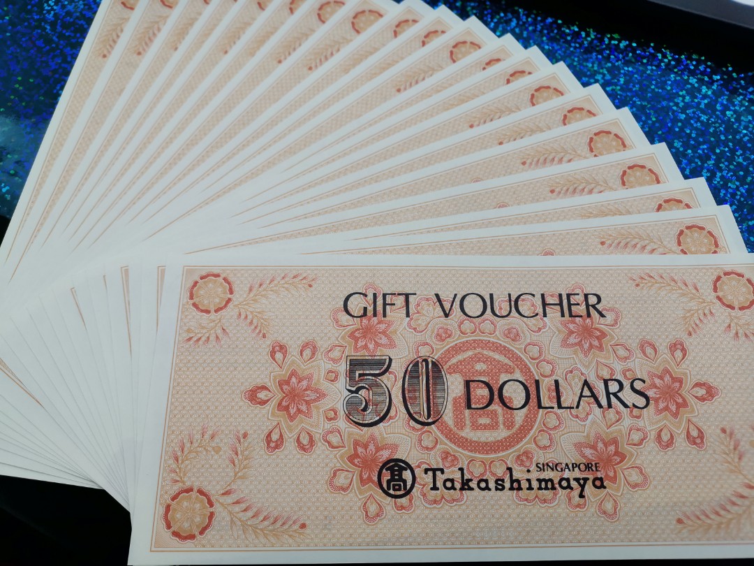 TAKA voucher, Hobbies & Toys, Memorabilia & Collectibles, Currency on ...