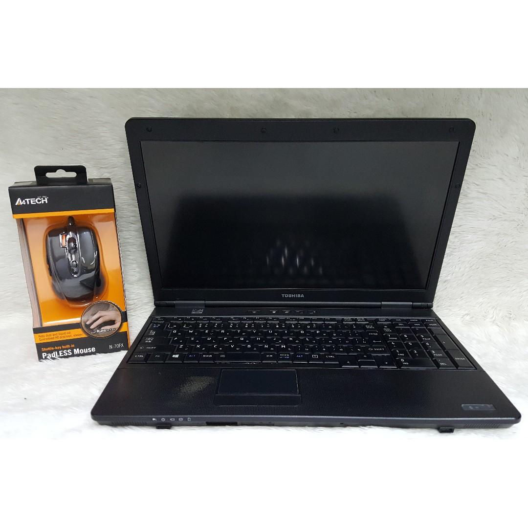 Toshiba Dynabook Satellite B552 F 15 6 Inch Lcd Display Laptop With tech N70fx Vtrack Usb Mouse Electronics Computers Laptops On Carousell