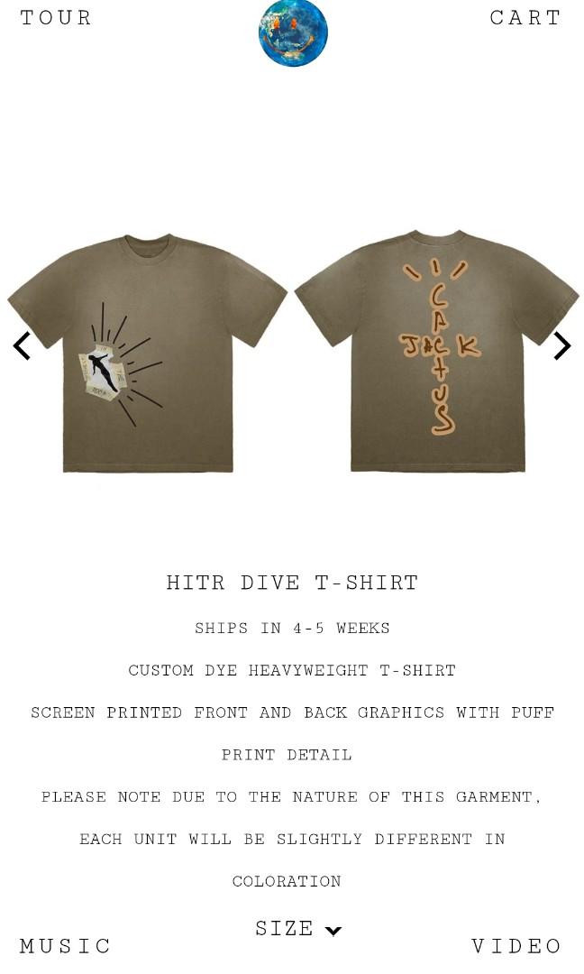 Size cactus jack