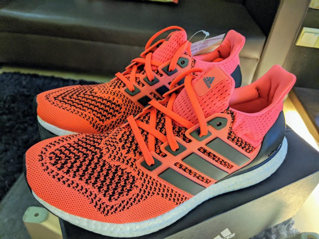 Ultra boost solar new arrivals orange