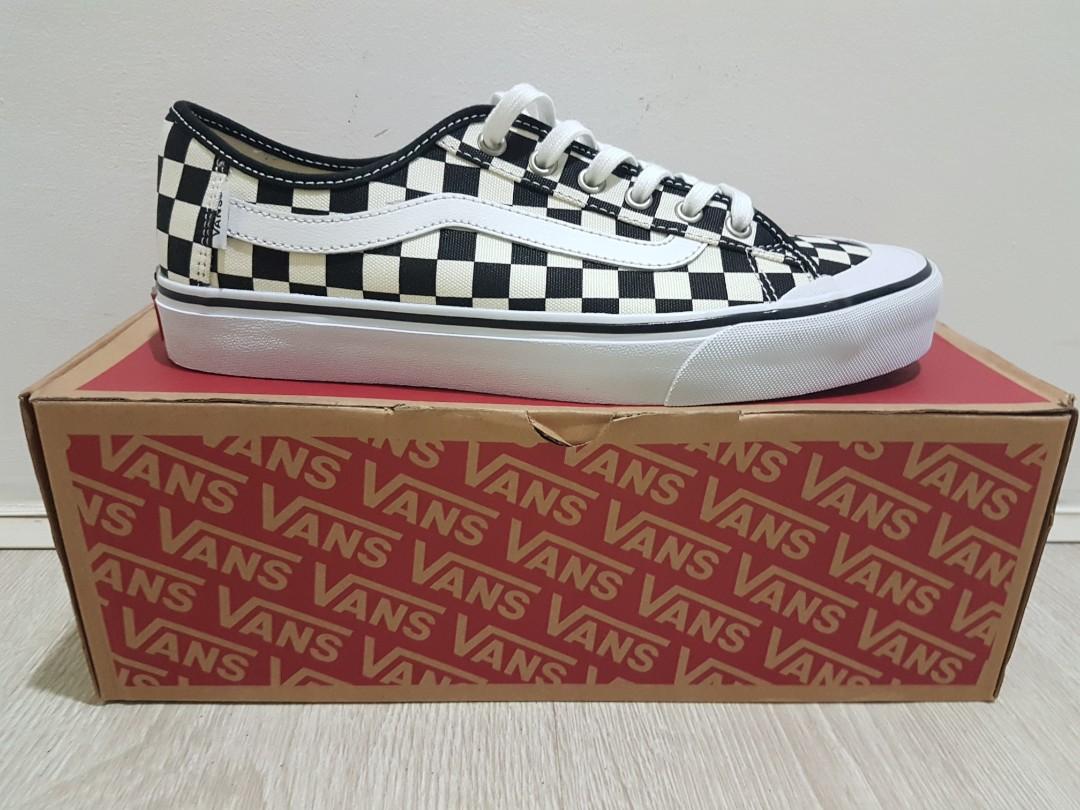 Vans black ball best sale sf checkerboard