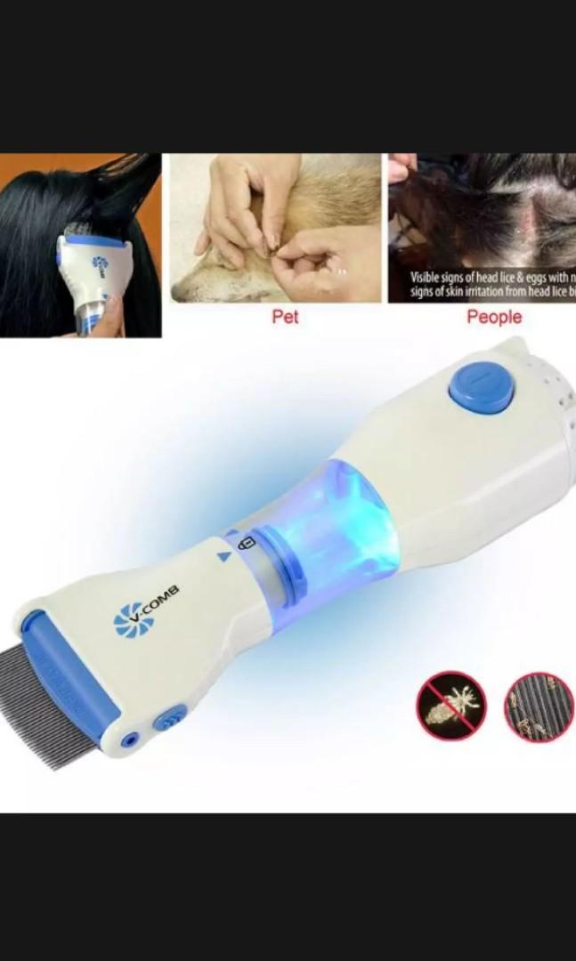 VComb LiceTec (Category: Hair Removal) located in Quezon City. Submitted by SegundaMenosPh (Listing ID 263637949, Image 2). Description: original price: 1,020 authentic 2 sealed filter 1 unused filter with box.