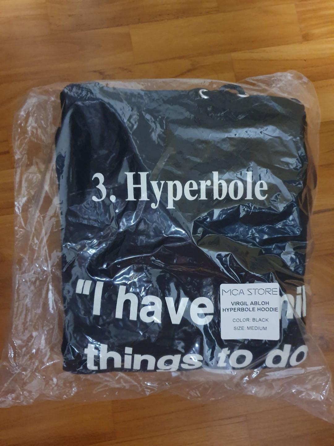 Virgil abloh hyperbole hoodie on sale