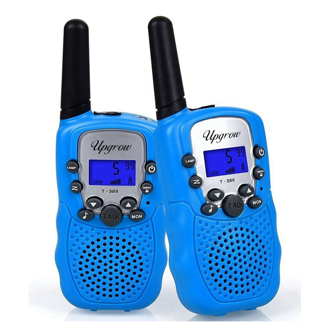 Walkie Talkies Channel Way Radio Kids Toys Wireless 0.5W PMR446 Long  Distance Range Walkie Talkie for Field Survival Biking and Hiking  (T388-Blue, without batteries and charger), Mobile Phones  Gadgets,