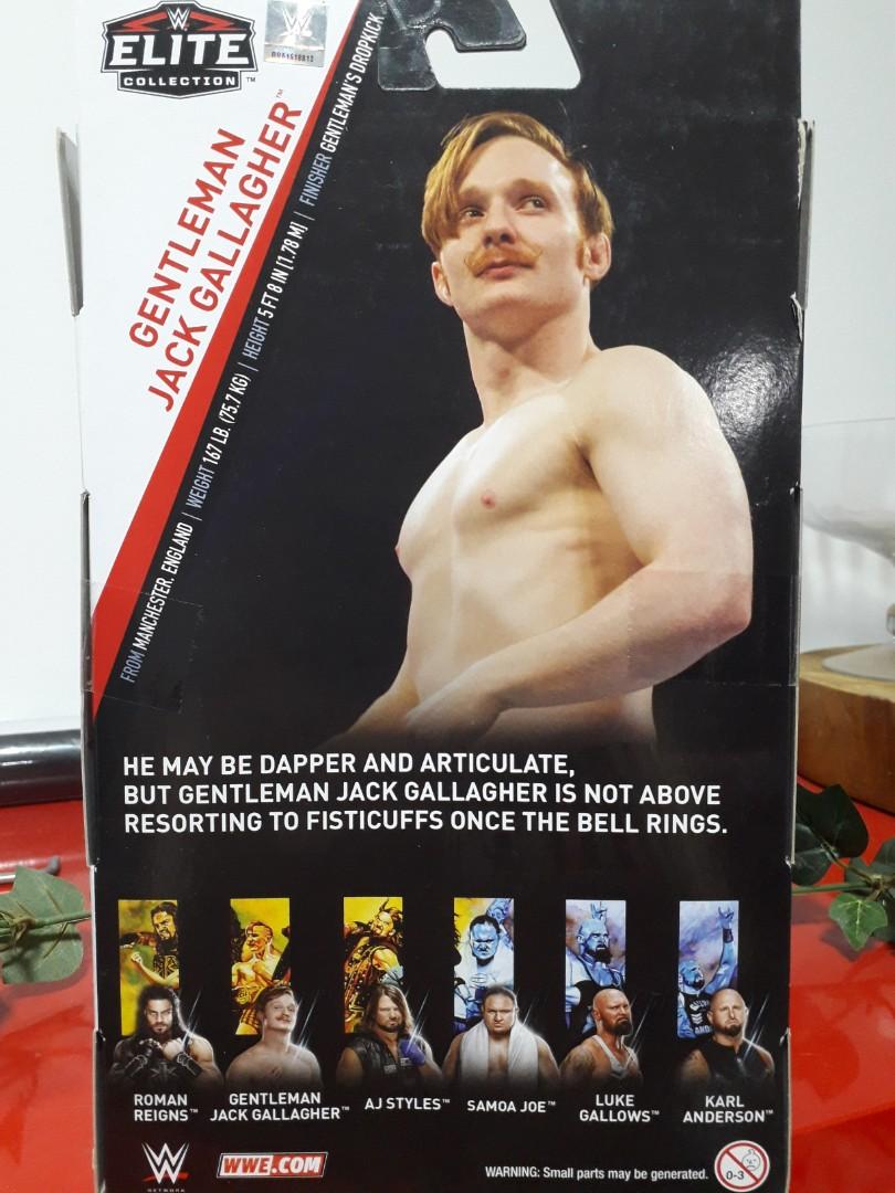 Wwe Mattel Elite Series 56 Jack Gallagher Toys Games Bricks Figurines On Carousell Watch gentleman jack gallagher signatures and finishers. wwe mattel elite series 56 jack gallagher