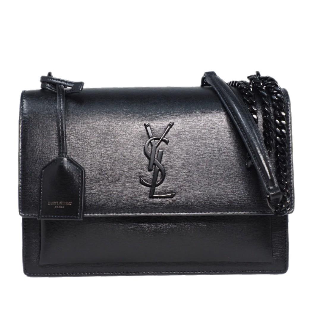 Ysl matte black purse top