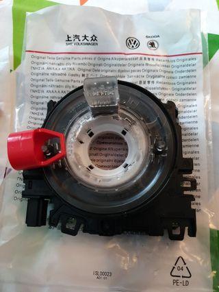 Volkswagen clock spring basic function with hardness.