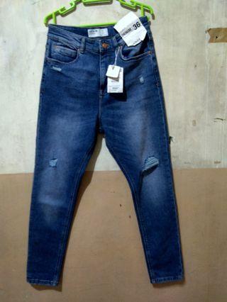Bershka ripped jeans
