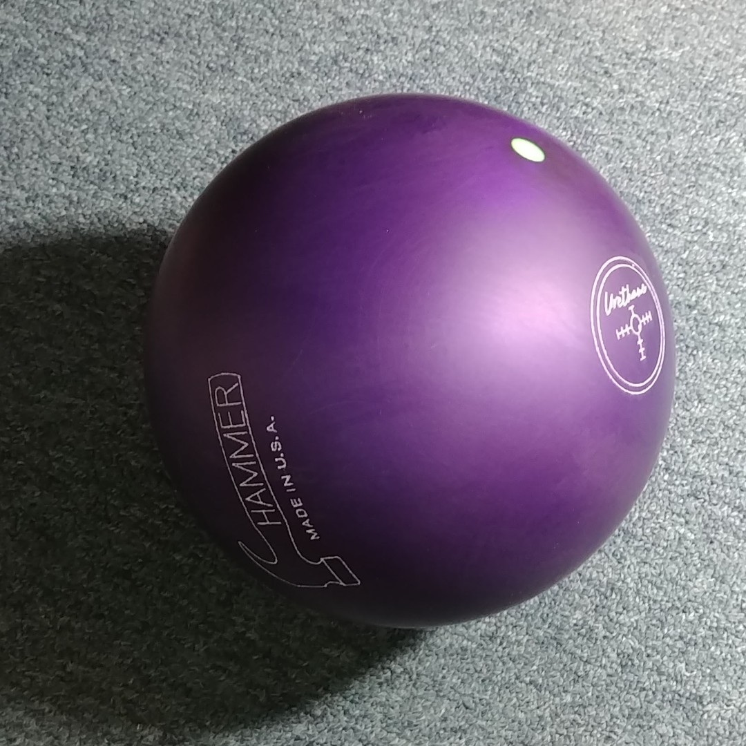 Hammer Purple Pearl Urethane Bowling Ball First Hit The Usa NEW